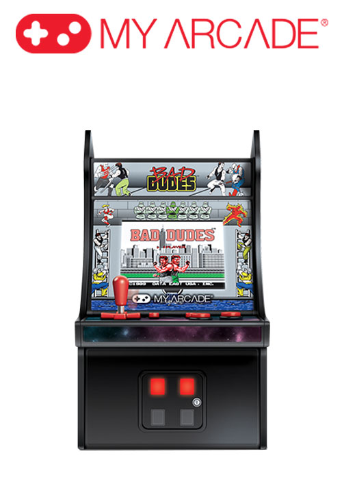 6.75" COLLECTIBLE RETRO BAD DUDES MICRO PLAYER