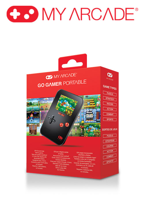 GO GAMER PORTABLE - Black/Blue