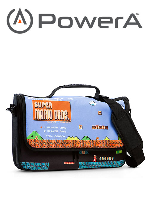 POWER A NS EVERYWHERE MESSENGER BAG SUPER MARIO BROS EDITON
