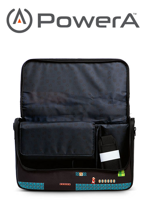 POWER A NS EVERYWHERE MESSENGER BAG SUPER MARIO BROS EDITON