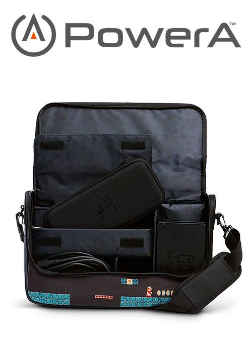 POWER A NS EVERYWHERE MESSENGER BAG SUPER MARIO BROS EDITON