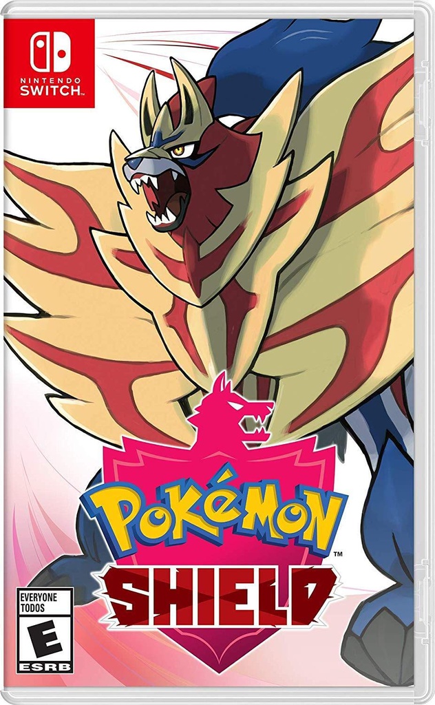 NS Console Lite Limited Edition Zacian and Zamazenta - Limited Edition + Pokemon Shield NTSC