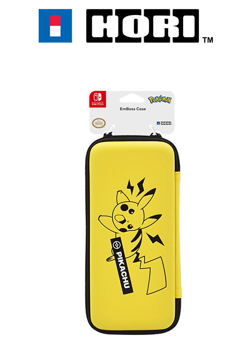 Hori NS Pikachu Emboss Case