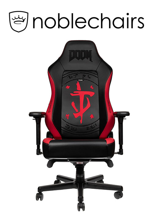 Noblechairs HERO Gaming Chair - DOOM Edition