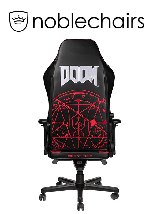 Noblechairs HERO Gaming Chair - DOOM Edition
