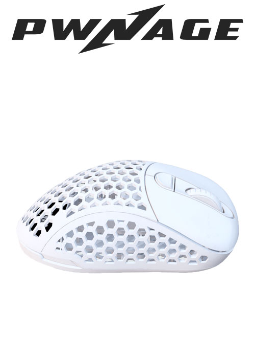 Pwnage Ultra Custom Gaming Mouse - White