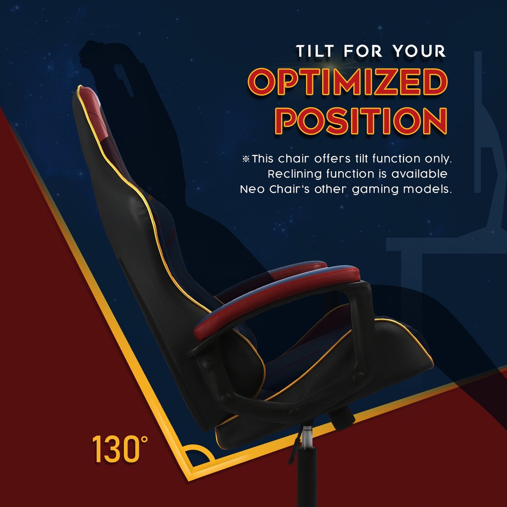 ERC - Licensed Marvel Standard Gaming Chair Series - Captain Marvel