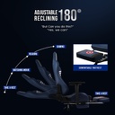 ARCR - Marvel Avengers Gaming Chair With Racing Chairs Footrest  - Captain America