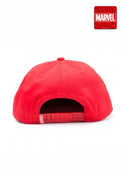 Deadpool - Big Face Snapback - Red
