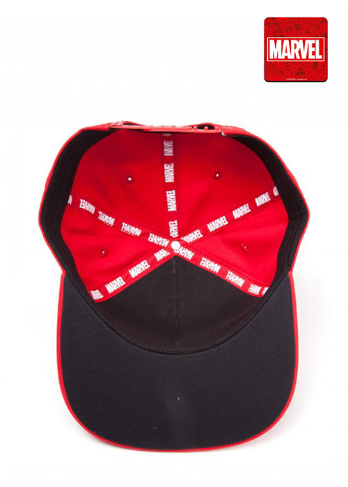 Deadpool - Big Face Snapback - Red
