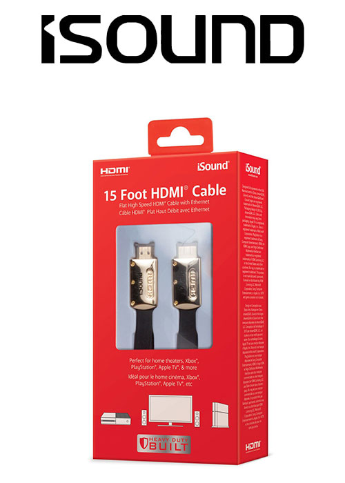 ISOUND 15FT HDMI CABLE