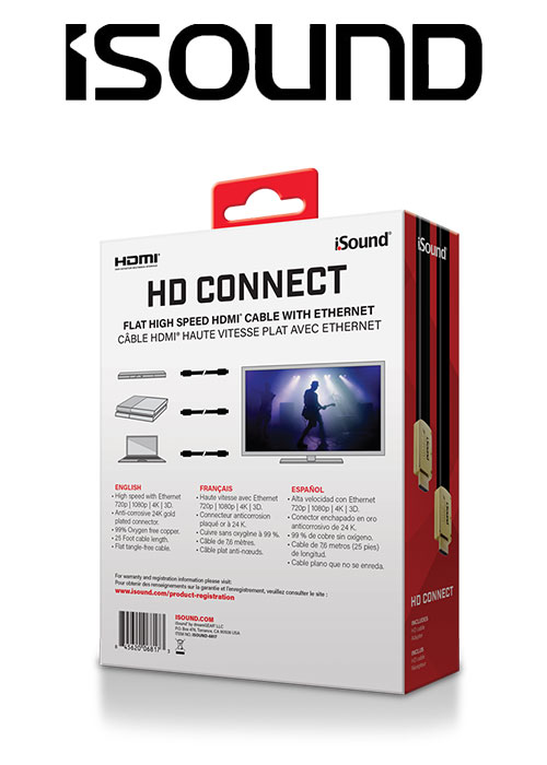 ISOUND 25FT HDMI CABLE