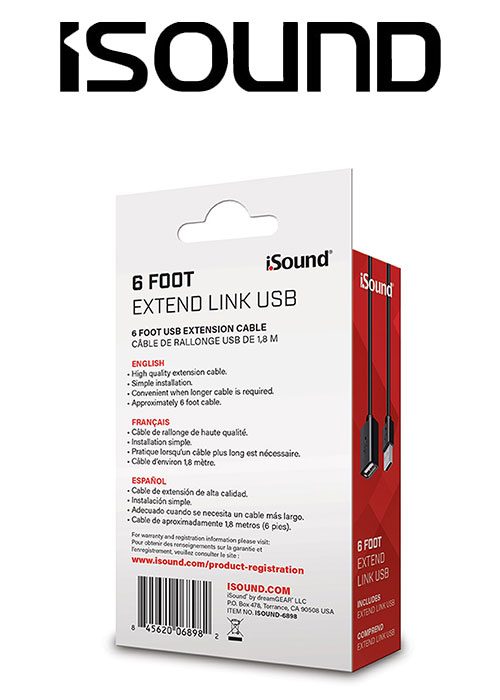 ISOUND EXTEND LINK USB