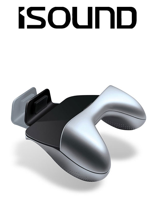 ISOUND GAME CLUTCH - SILVER/BLACK