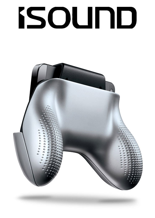 ISOUND GAME CLUTCH - SILVER/BLACK