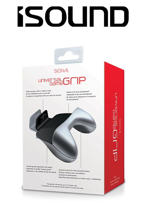 ISOUND GAME CLUTCH - SILVER/BLACK
