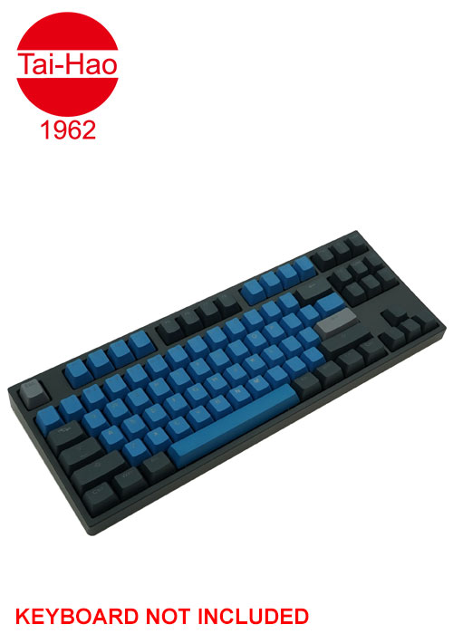 Tai-Hao 132-Keys PBT Double Shot Backlit-Keyscap Set - Forest Deep Blue