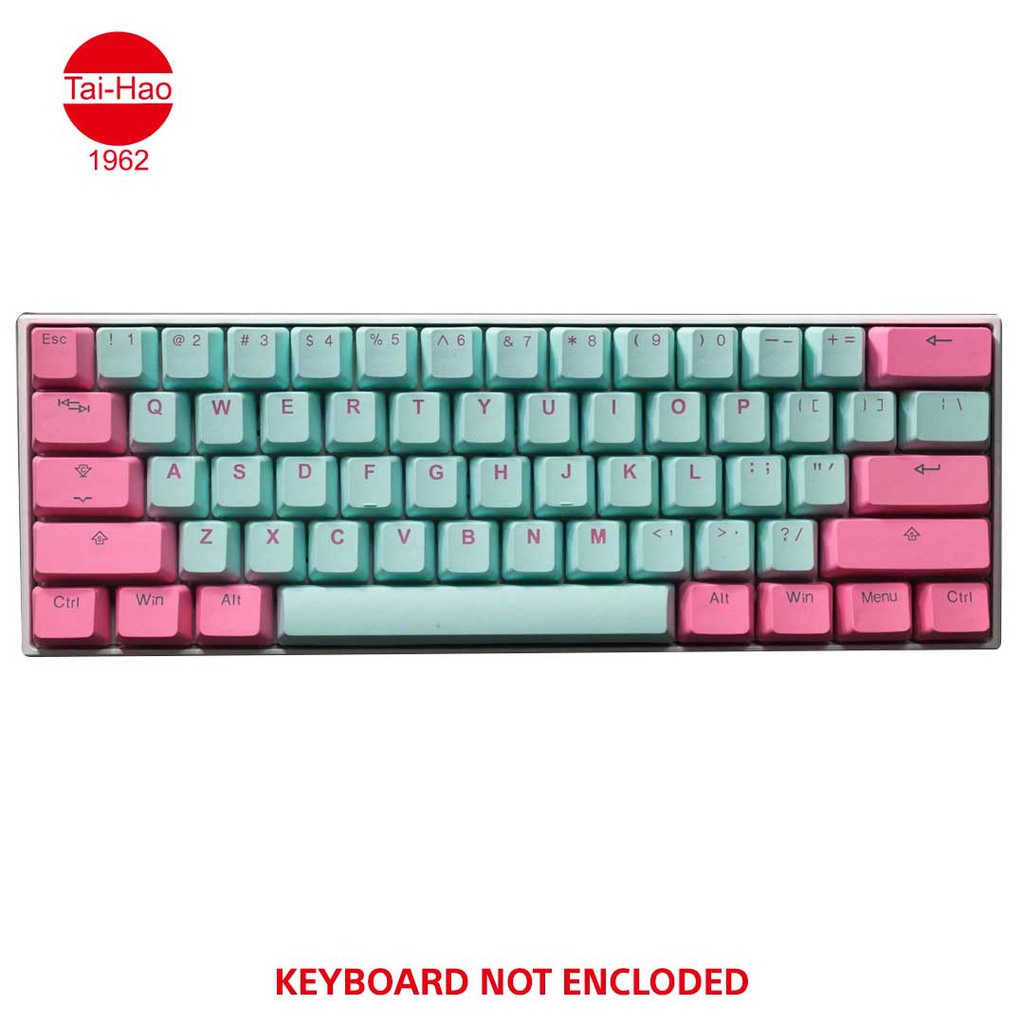 Tai-Hao 116-Keys PBT Double Shot Backlit-Keyscap Set - Miami