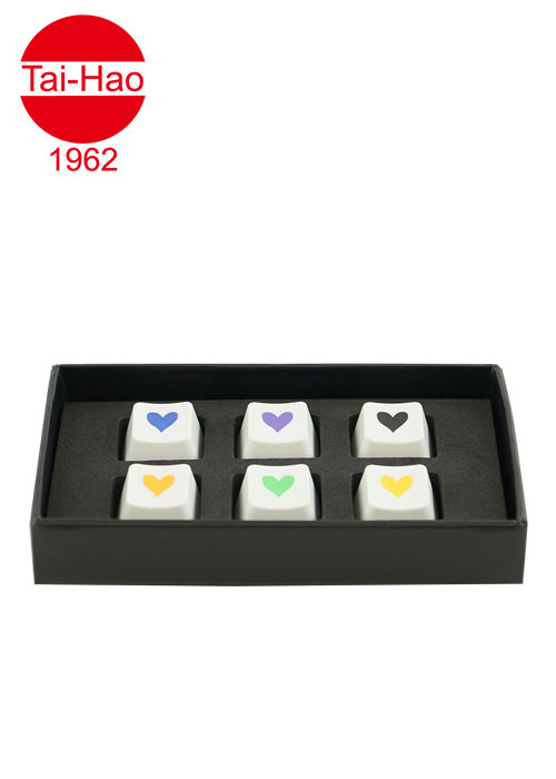 Tai-Hao 6-Keys ABS Heart Set - Black