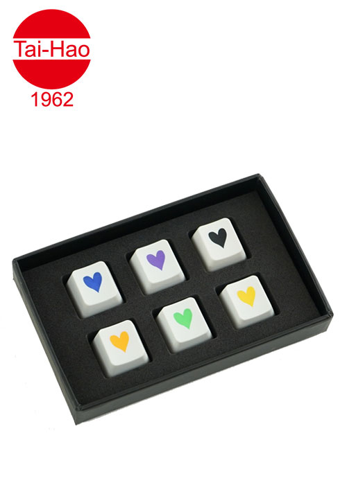 Tai-Hao 6-Keys ABS Heart Set - Black