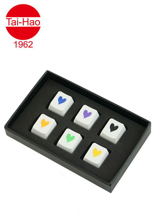 Tai-Hao 6-Keys ABS Heart Set - Black