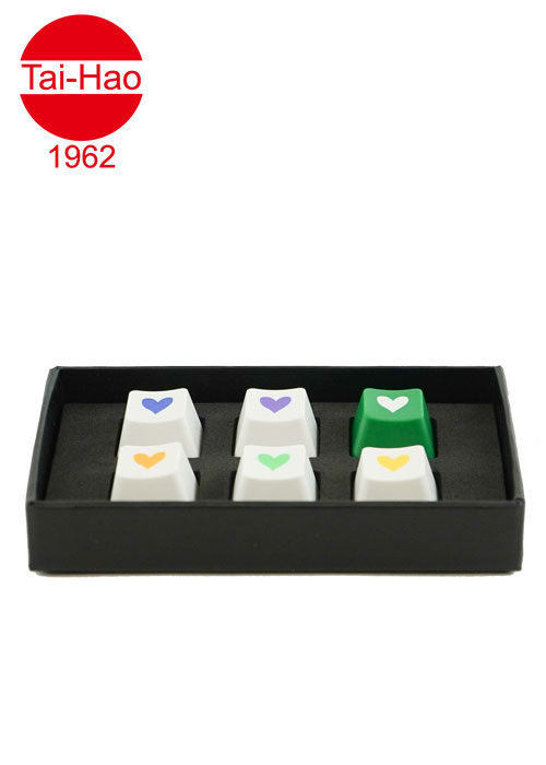 Tai-Hao 6-Keys ABS Heart Set - Green
