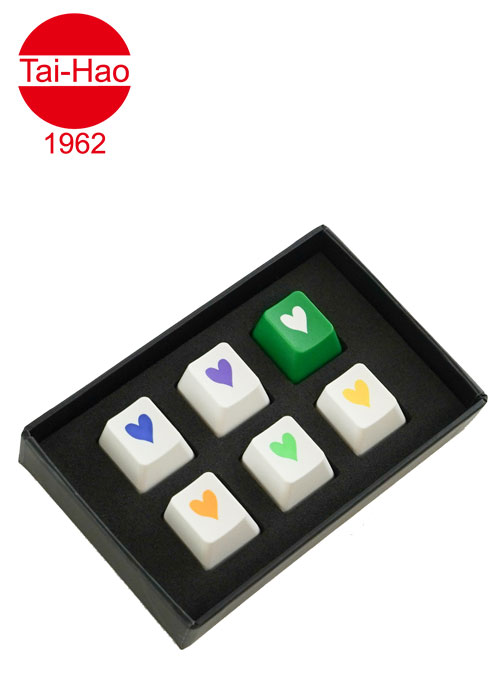 Tai-Hao 6-Keys ABS Heart Set - Green