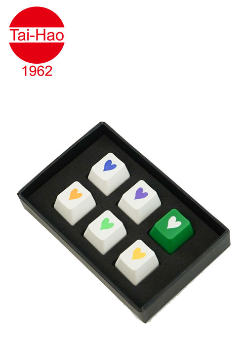 Tai-Hao 6-Keys ABS Heart Set - Green