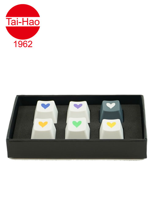 Tai-Hao 6-Keys ABS Heart Set - Grey