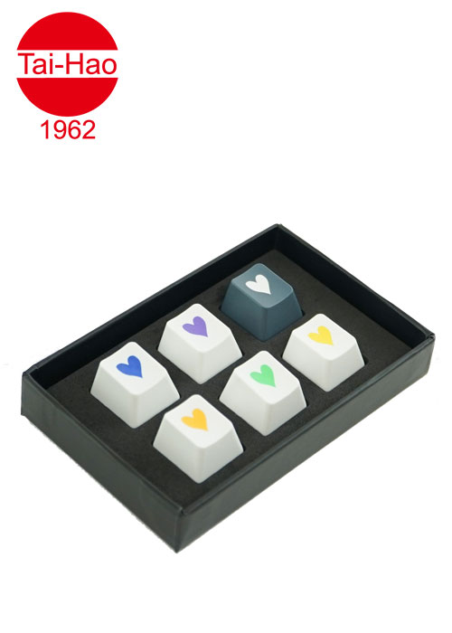 Tai-Hao 6-Keys ABS Heart Set - Grey