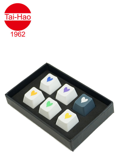 Tai-Hao 6-Keys ABS Heart Set - Grey