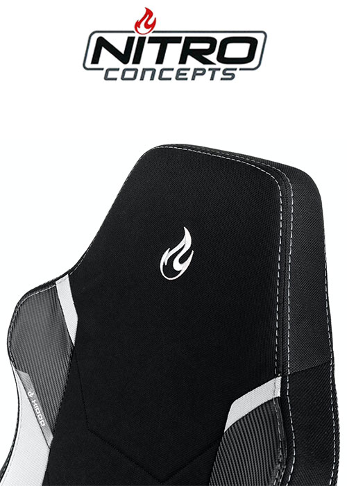 Nitro Concepts X1000 - Black/White Gaming chair