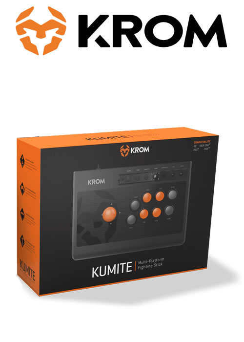 KROM Kumite Multiplatform Fighting Stick