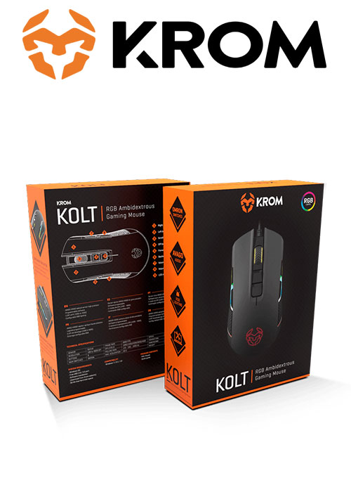 KROM KOLT RGB 4000 DPI