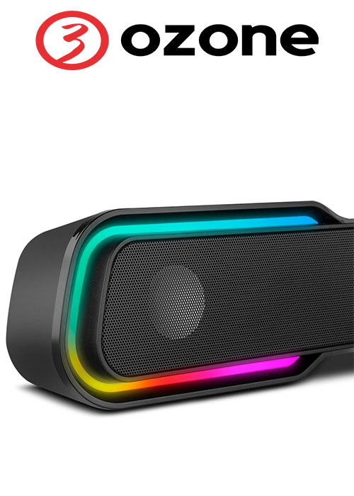 Ozone Solo - 2.0 Bluetooth RGB Soundbar