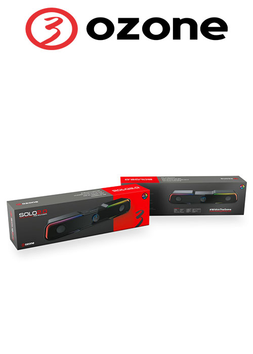Ozone Solo - 2.0 Bluetooth RGB Soundbar