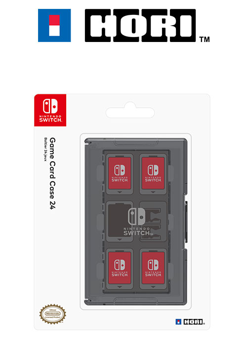 HORI NS Game Card Case 24 - Black