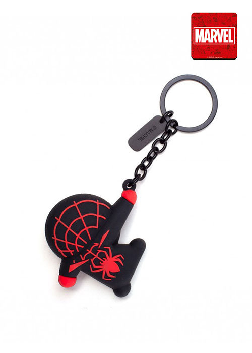 Marvel - Miles Morales Kawaii Rubber 3D Keychain