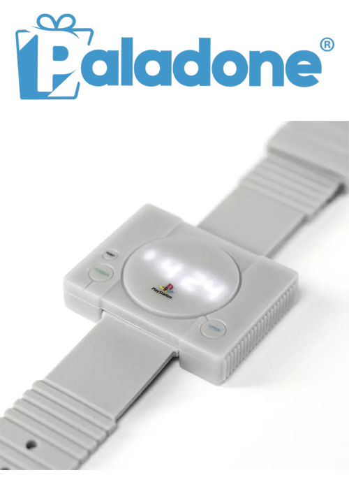 Men's Digital Automatic Watch with Silicone Strap (Paladone)