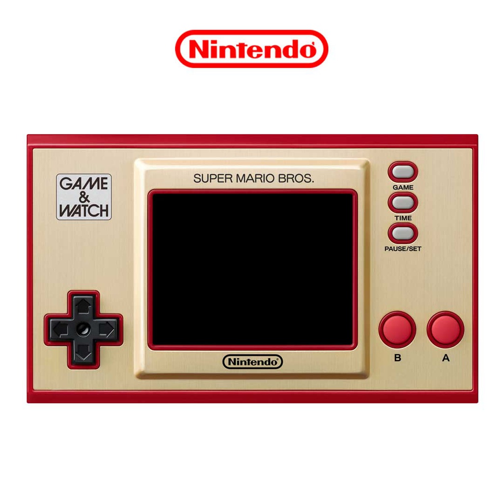 Nintendo Game & Watch Super Mario Bros + AC Adapter
