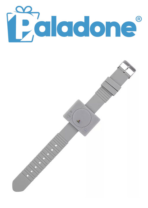 Men's Digital Automatic Watch with Silicone Strap (Paladone)