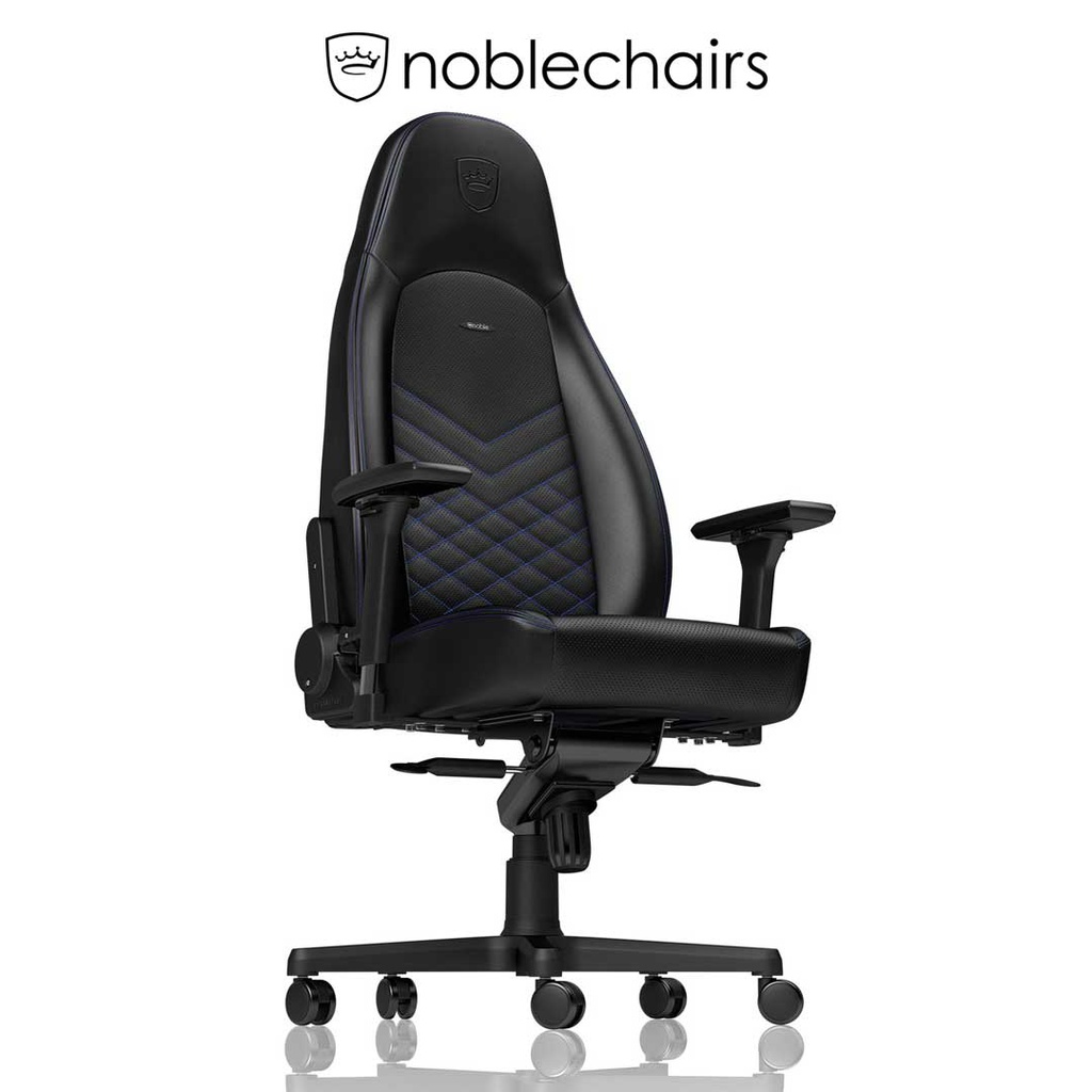 Noblechairs ICON Gaming Chair - Black/Blue