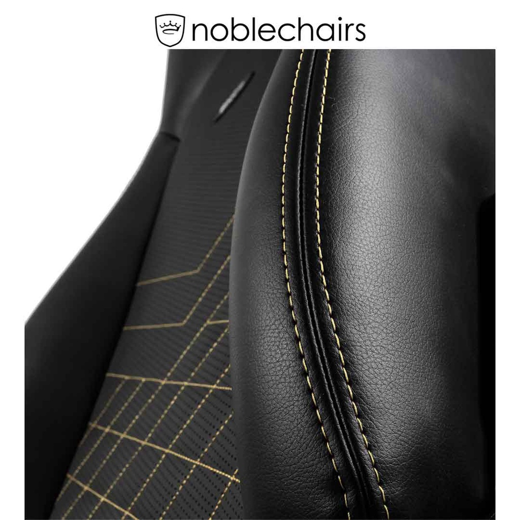 Noblechairs ICON Gaming Chair - Black/Gold