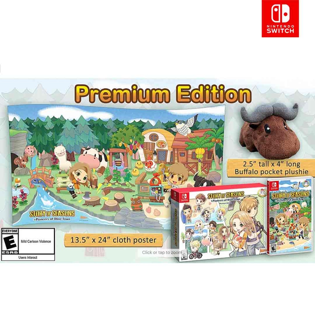 NS Story of Seasons: Pioneers of Olive Town Premium Edition NTSC