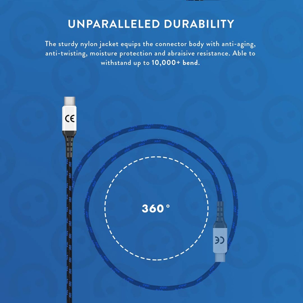 NUMSKULL PS5 TYPE-C 4M BRAIDED CABLE