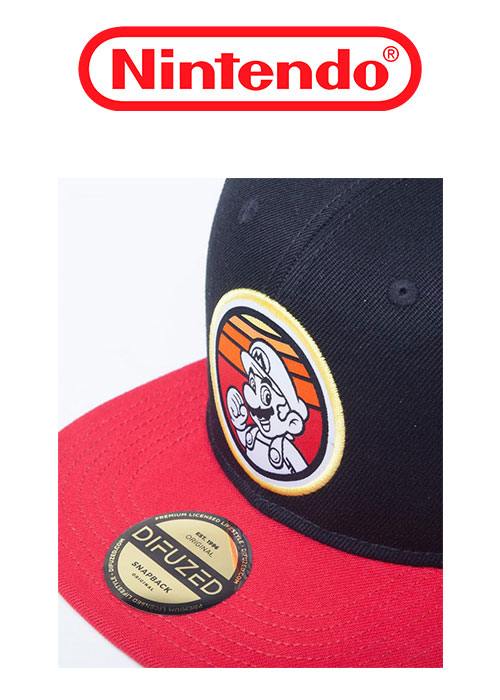 Nintendo - Super Mario Retro Badge Snapback
