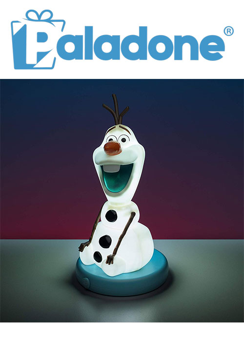 Olaf BDP Light Decorative White Collectable Frozen 2 Lamp (Paldone)