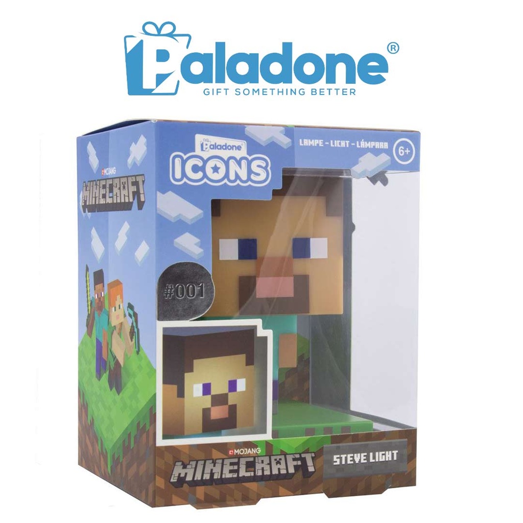 Paladone Minecraft Steve 3D Icon Light