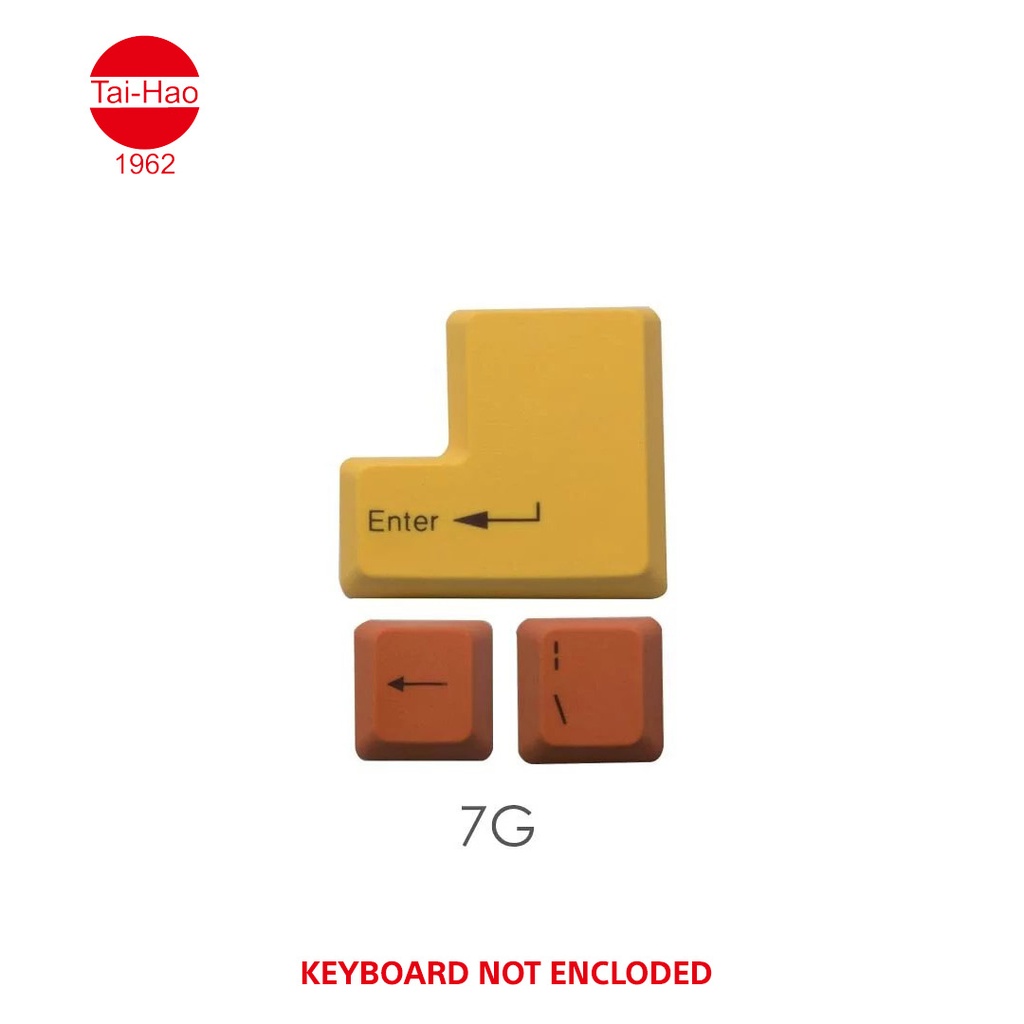 Tai-Hao 116-Keys PBT Double Shot -Keycap Set -Hawaii