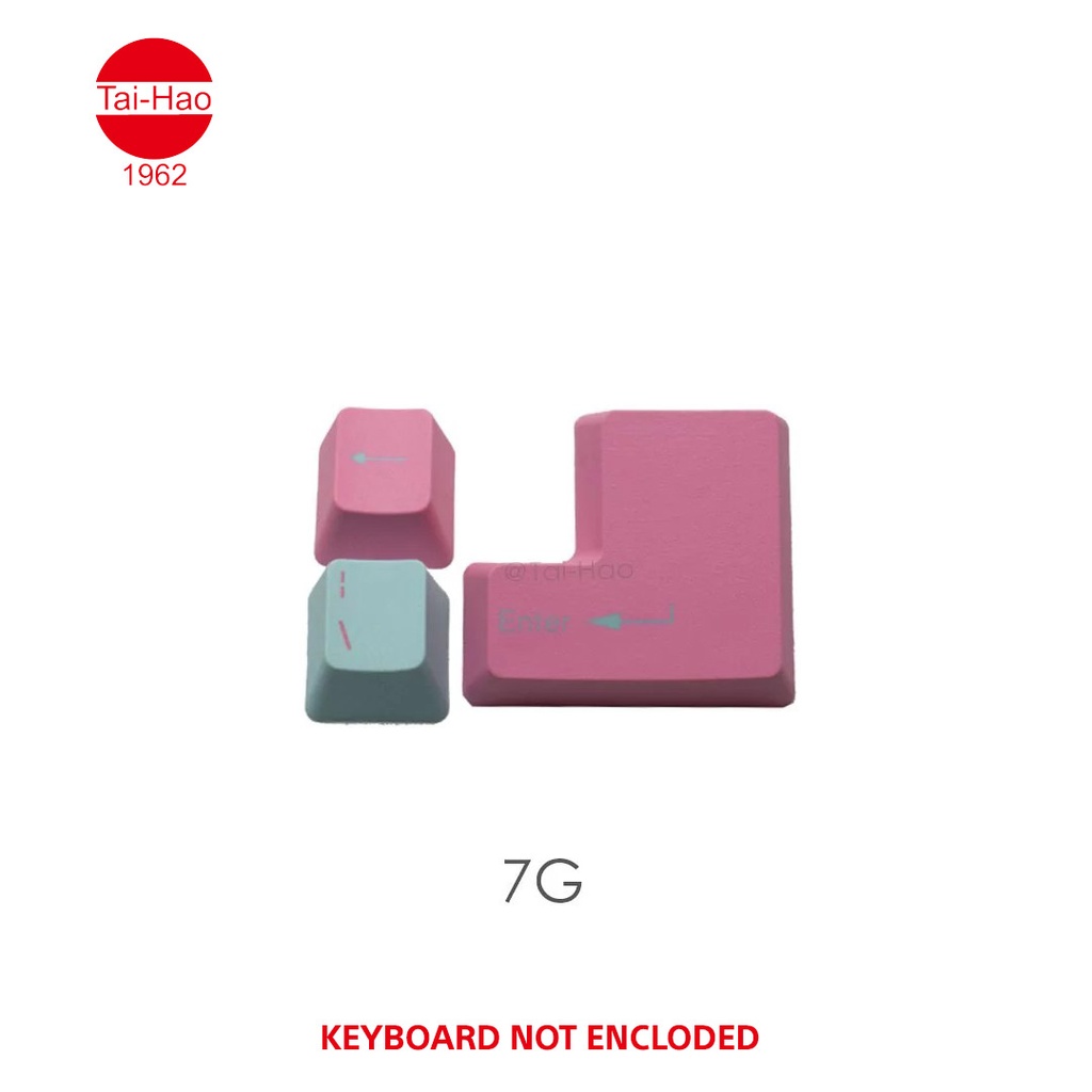 Tai-Hao 116-Keys PBT Double Shot -Keycap Set -Miami